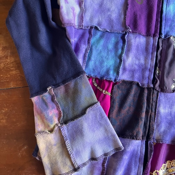 Vintage Ark Hippie patchwork sweater. - Picture 3 of 7